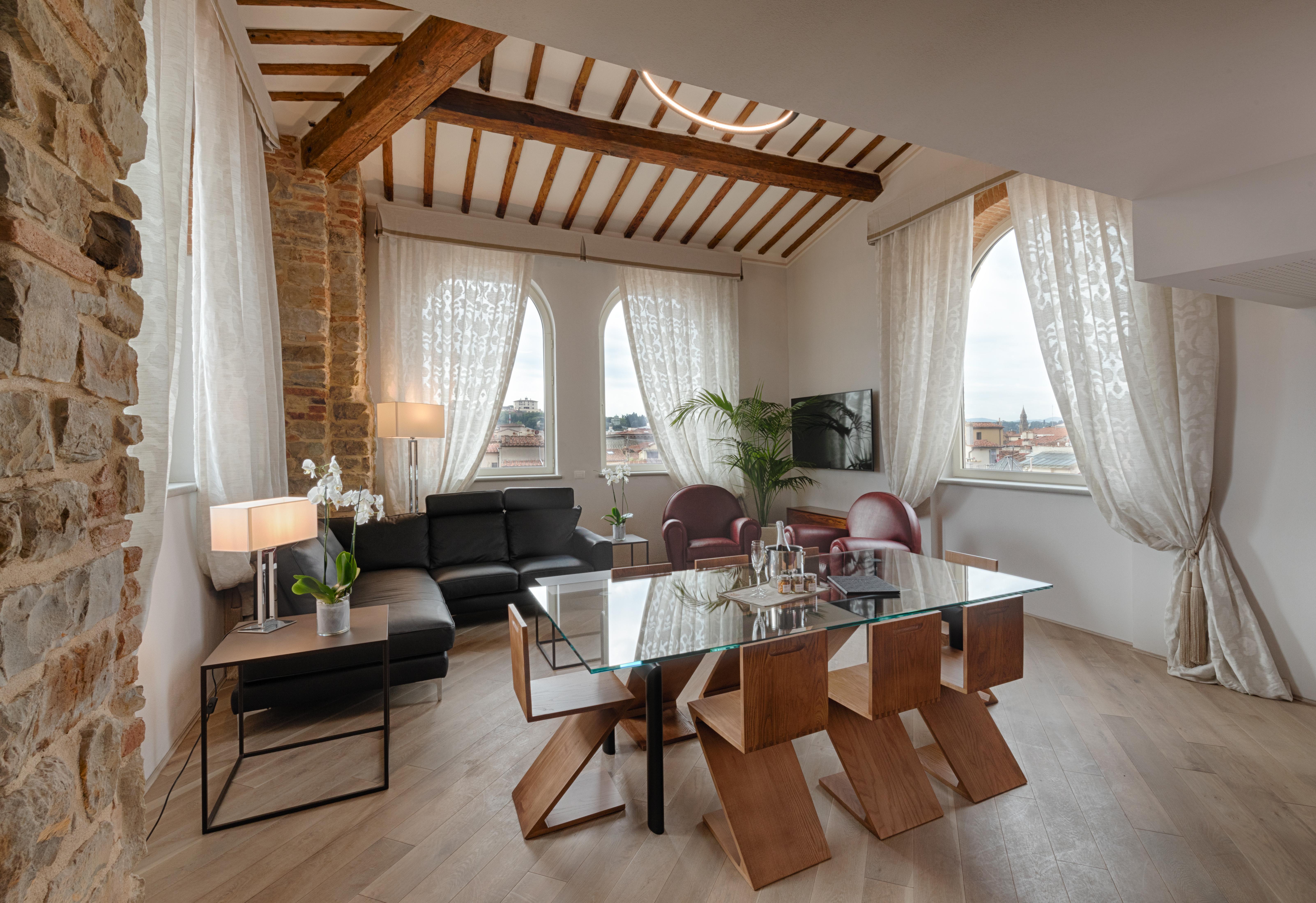 Donati Luxury Tower Suites Florens Exteriör bild